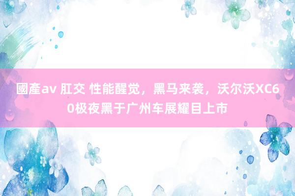 國產av 肛交 性能醒觉，黑马来袭，沃尔沃XC60极夜黑于广州车展耀目上市